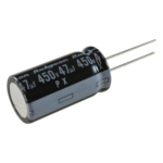 47µF 450V aluminium electrolytic capacitor