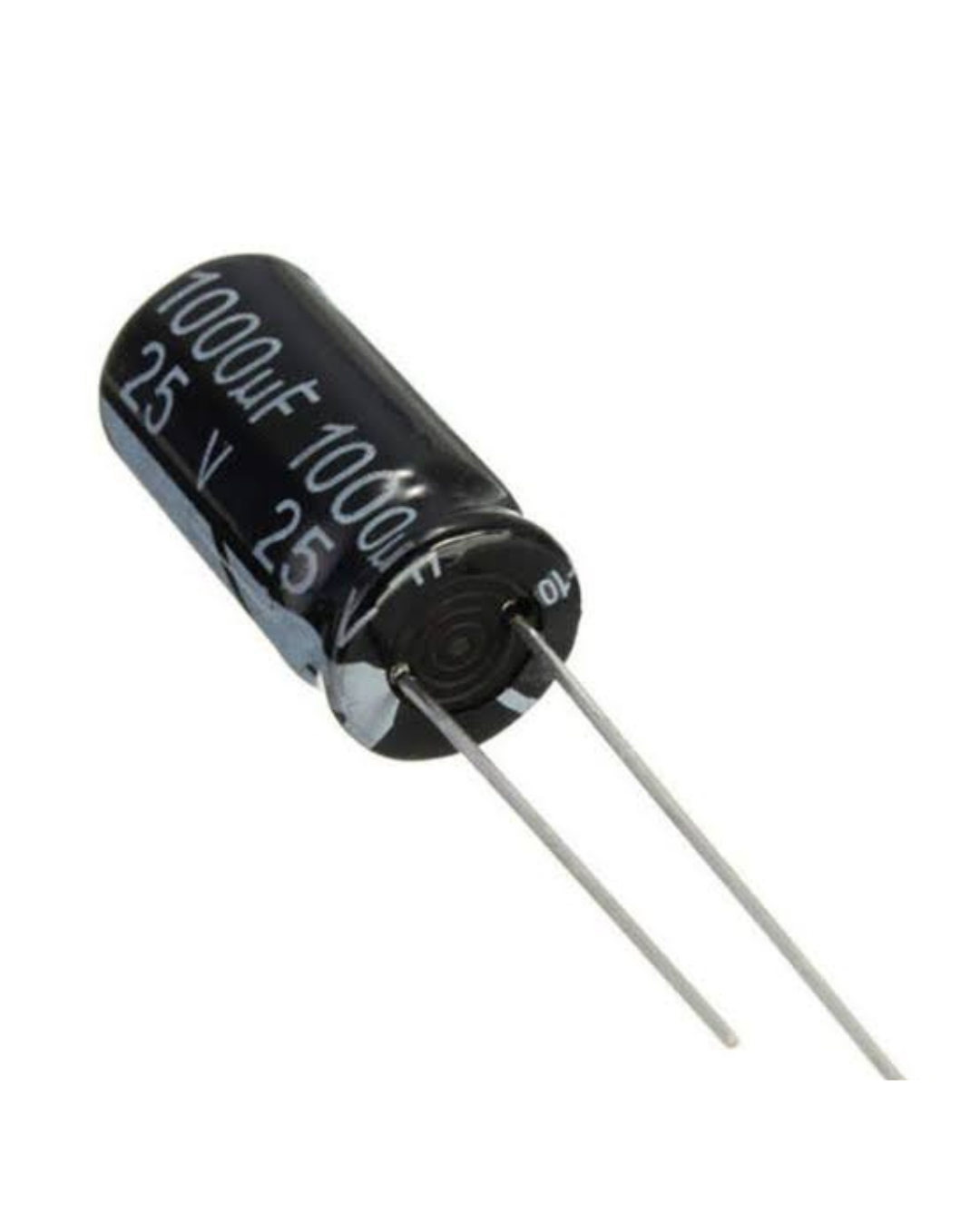 Untitled design (5) 1000µF 25V aluminium electrolytic capacitor - Image 1