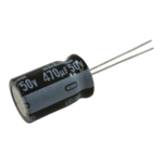 470µF 50V aluminium electrolytic capacitor