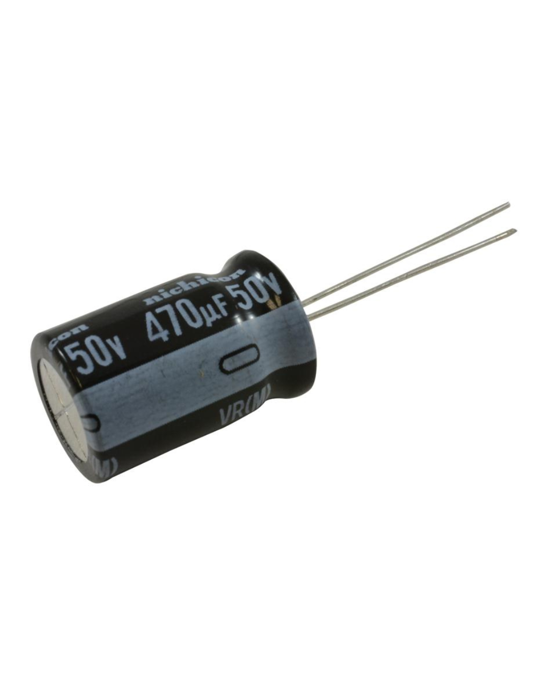 Untitled design (6) 470µF 50V aluminium electrolytic capacitor - Image 1